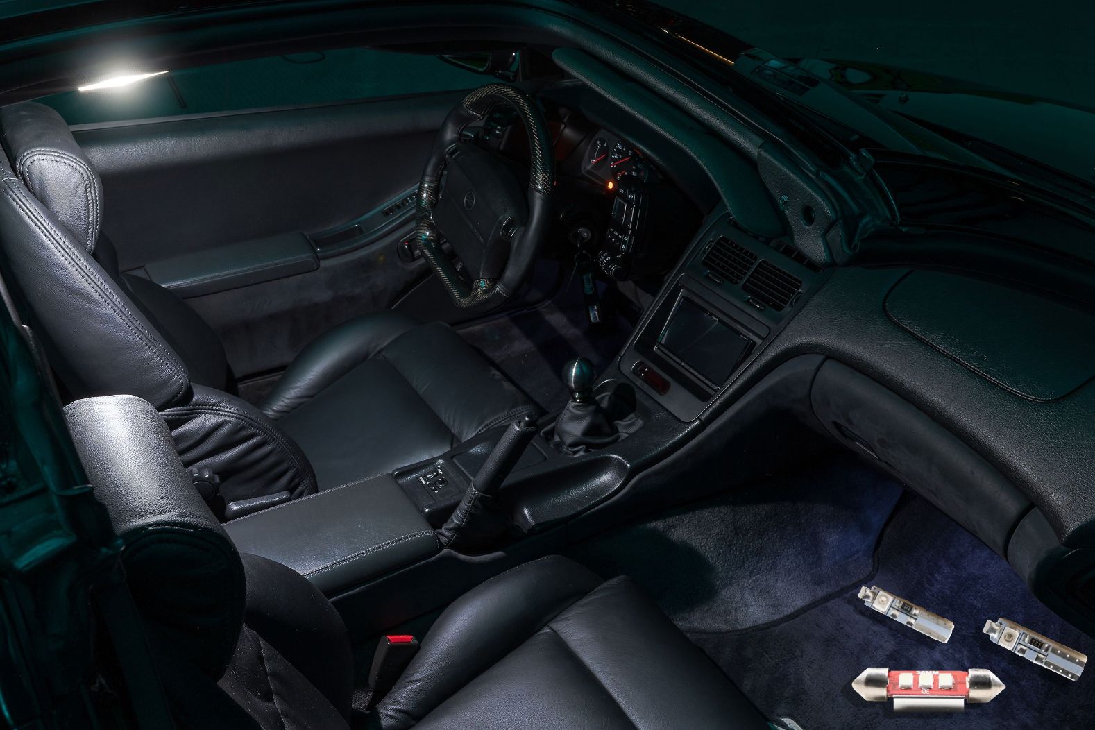 インテリアライト Nissan 300zx (90-00) Interior LED Bulbs Upgrade